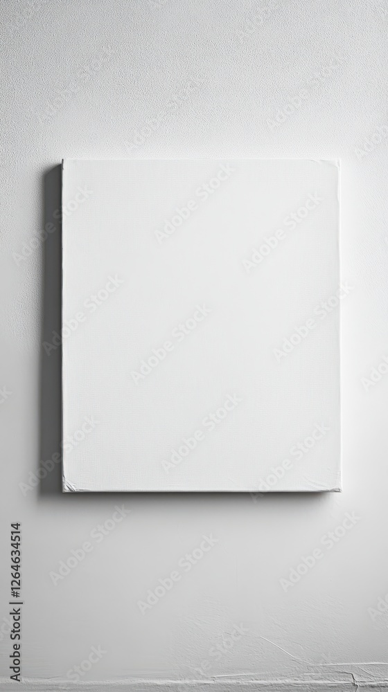 Blank White Background with Clean and Simple Composition Blank White Background with Clean and Simple Composition