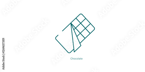 Rich Chocolate Indulgent Gourmand Scents Vector Icon