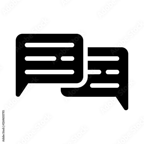 feedback glyph icon