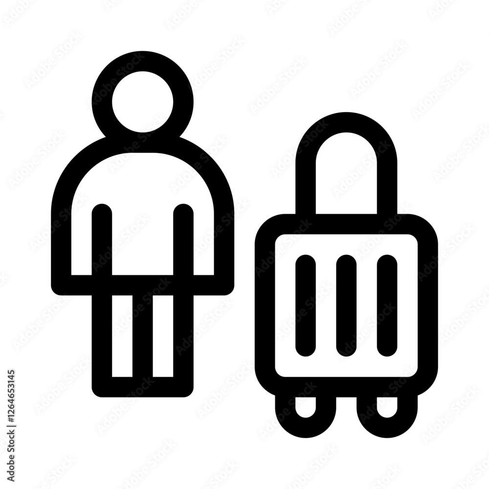 family traditions line icon