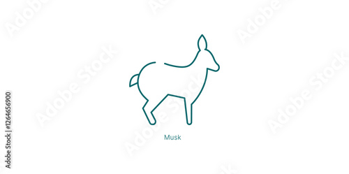 Sensual Musk Warm Perfume Notes Vector Icon