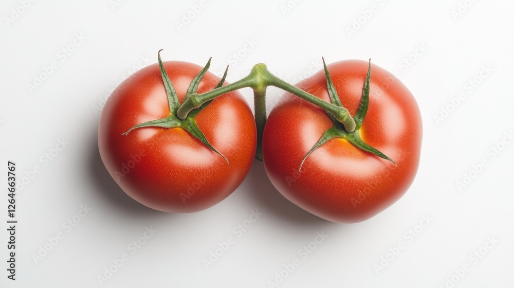 Modern Botanical Progress Tomato Clusters on Vines with Support Structures in Controlled Agriculture - Greenhouse Farming and Sustainable Produce Promotion Modern Botanical Progress Tomato Clusters on Vines with Support Structures in Controlled Agriculture - Greenhouse Farming and Sustainable Produce Promotion