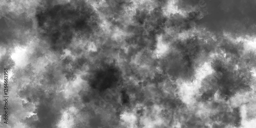 Dark Cloudy Smoke Texture High-Resolution Grunge Fog Background.