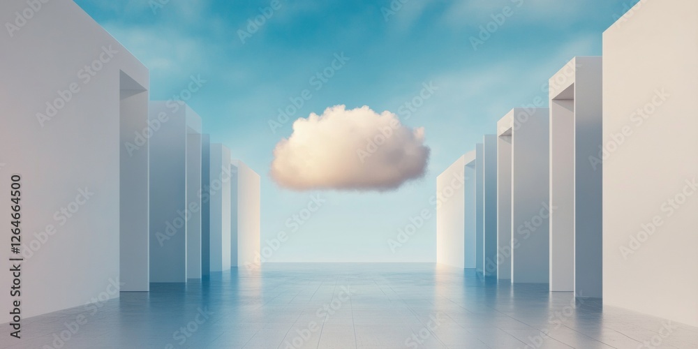 Digital Infrastructure Modern Cloud Computing Visualization with Minimalist Architecture - Bridging Tech Design and Connectivity for Smart Business Solutions Digital Infrastructure Modern Cloud Computing Visualization with Minimalist Architecture - Bridging Tech Design and Connectivity for Smart Business Solutions