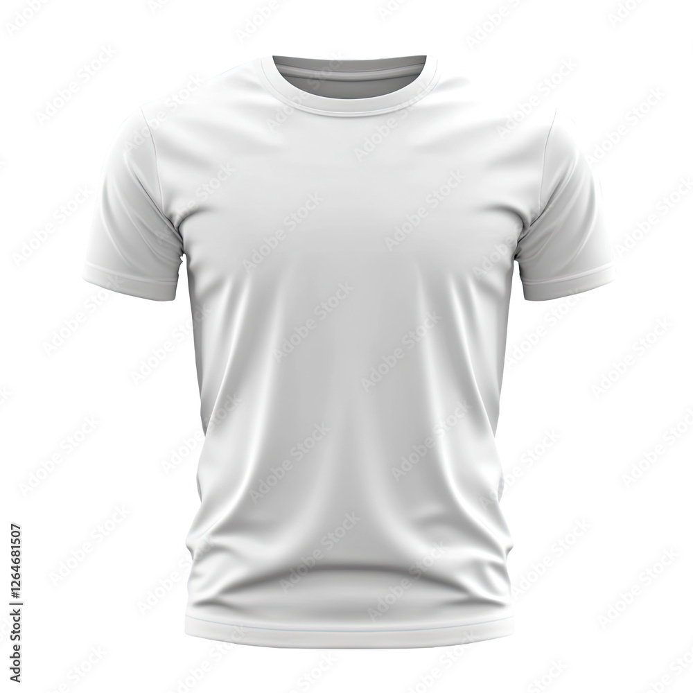 White t-shirt mockup, studio shot, plain background, design template (9) White t-shirt mockup, studio shot, plain background, design template (9)
