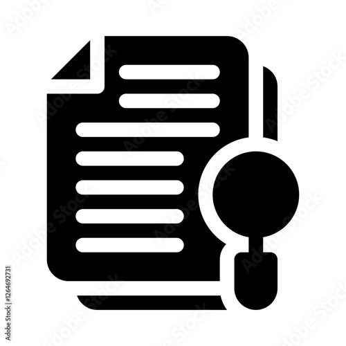 ethical practices glyph icon