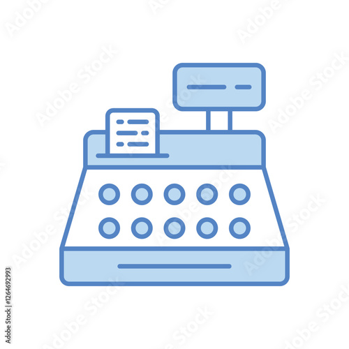 Cash Register vector icon