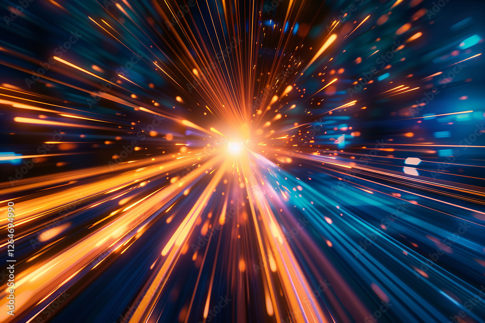 Abstract of light motion high-speed for technology and business background , movement, speed, and progress concept. Abstract of light motion high-speed for technology and business background , movement, speed, and progress concept.