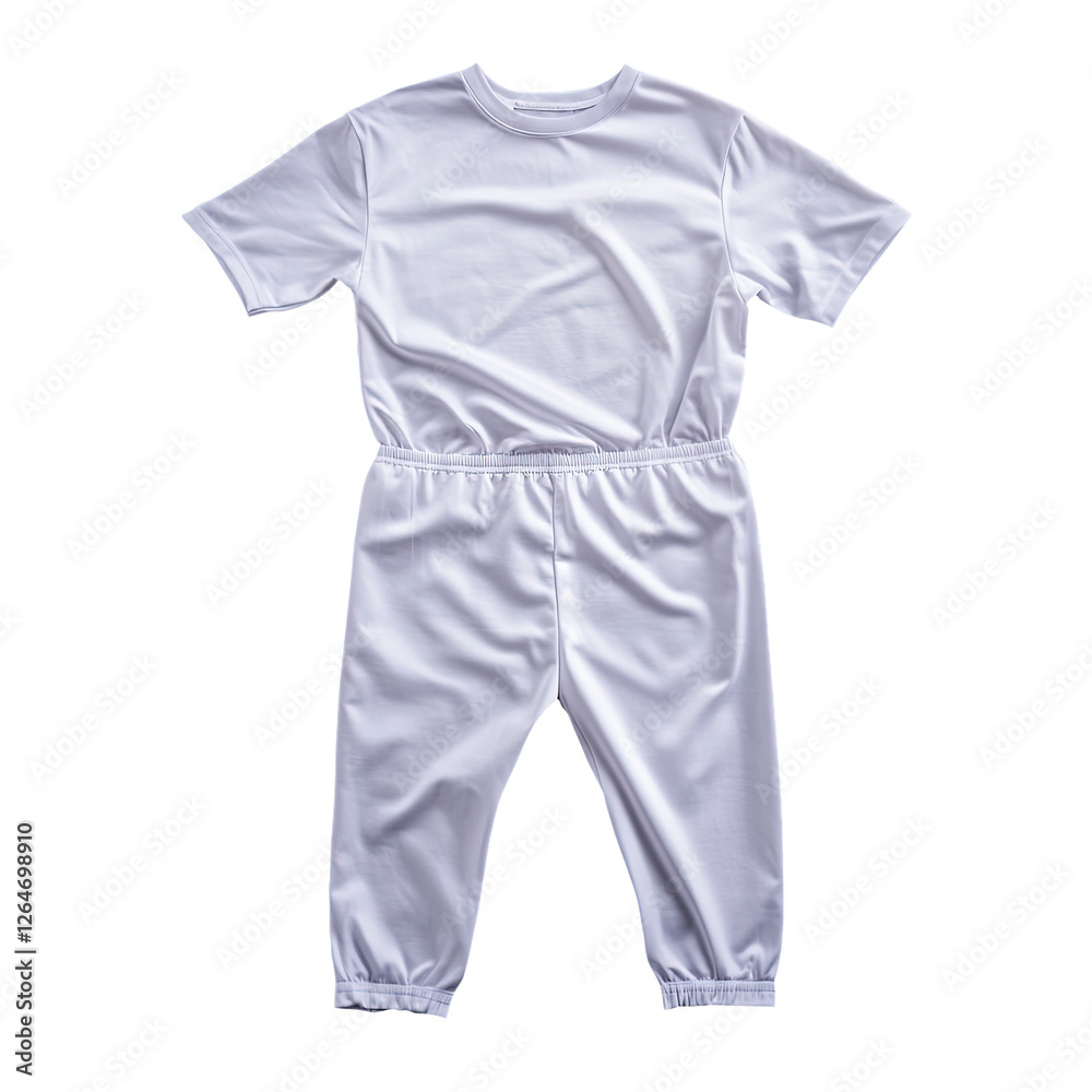 White jumpsuit mockup, studio shot, plain background, apparel design (2) White jumpsuit mockup, studio shot, plain background, apparel design (2)