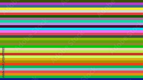 horizontal colored stripes randomly changing on the screen like in the loading of old commodore 64 computer games