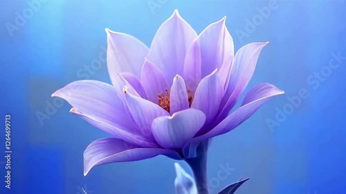 purple water lily photo