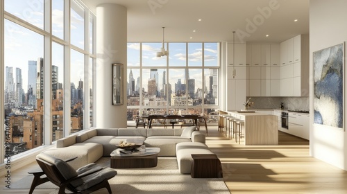 Luxury Penthouse Apartment with Stunning City Views