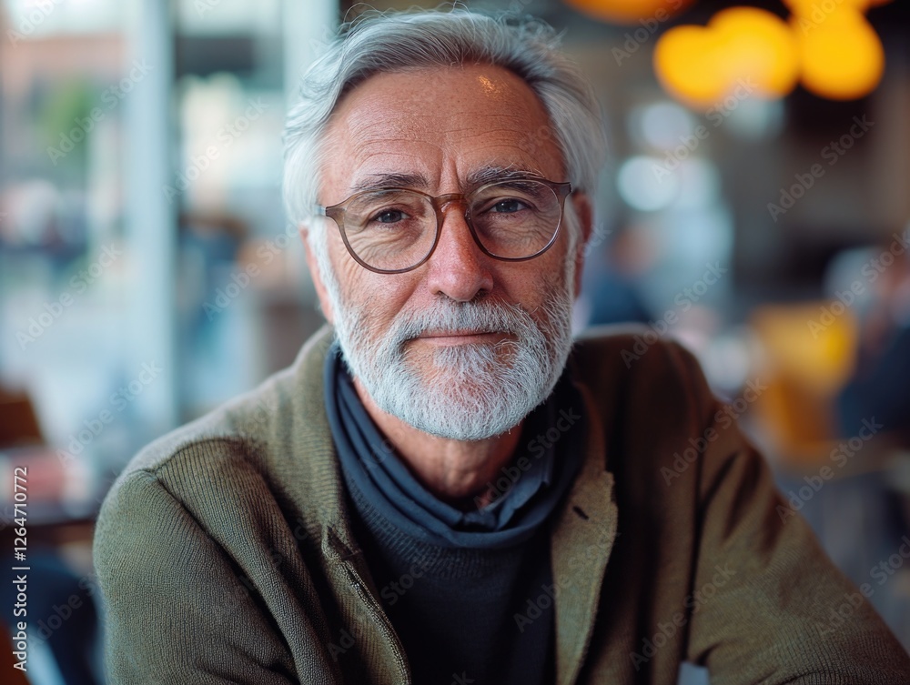Man with glasses and beard