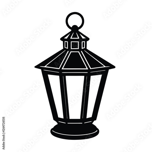 lantern-silhouette-vector-illustration