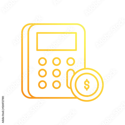 Calculator vector icon