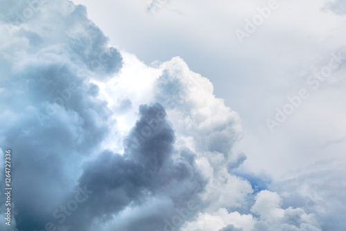 Canvas-taulu Sky and clouds for backgrounds, outdoors, nebula, nimbus