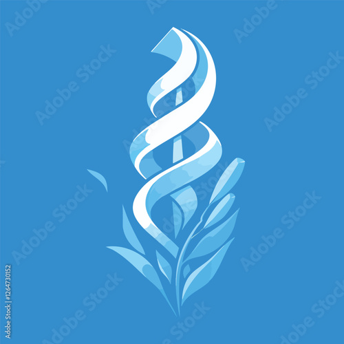 Medizinisches Kaduzeus-Logo