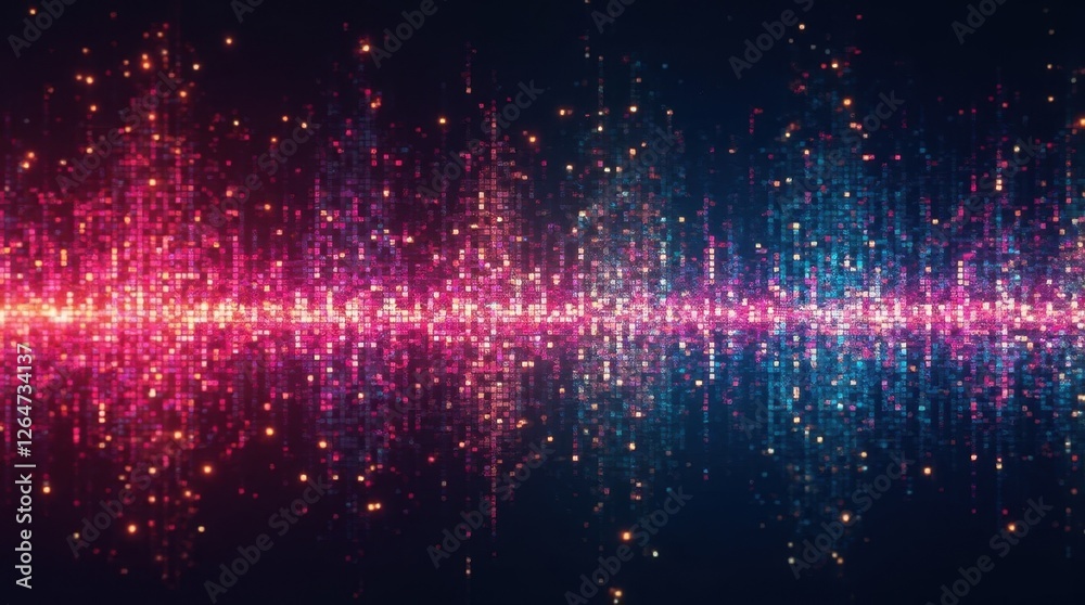 Vibrant Multicolored Noise Texture Background with Static Effects Vibrant Multicolored Noise Texture Background with Static Effects