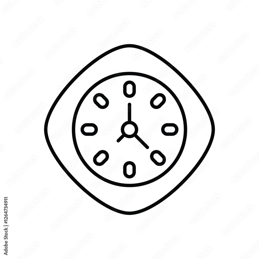 Clock vector icon Clock vector icon