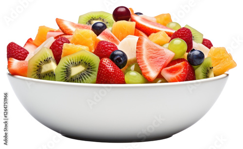 PNG Fruit salad bowl strawberry.