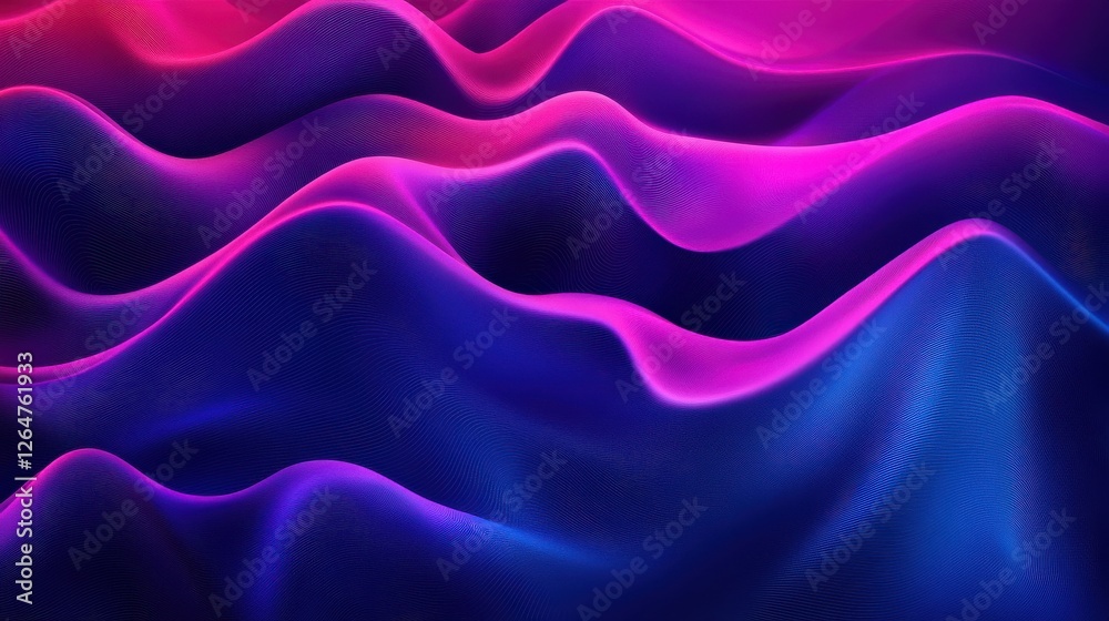 Obraz premium Midnight Blue Navy Textured Gradient Background