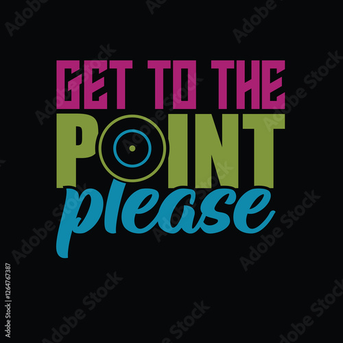 Typography 'Get to the Point, Please'