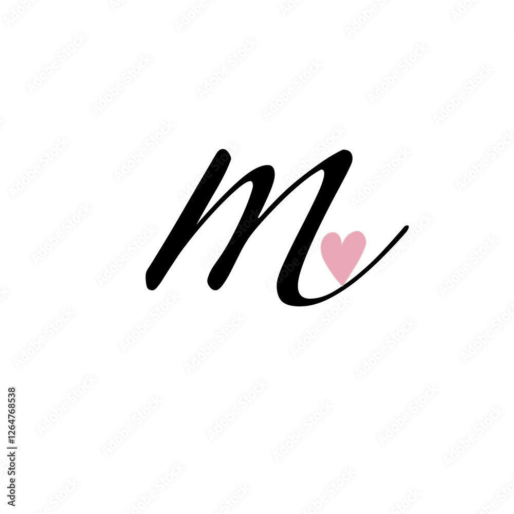 Heart alphabet Heart alphabet