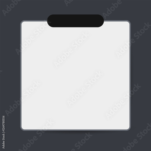 Black and white background. Document. Space for selling products, backdrop, wallpaper, background, text. Vector illustration.