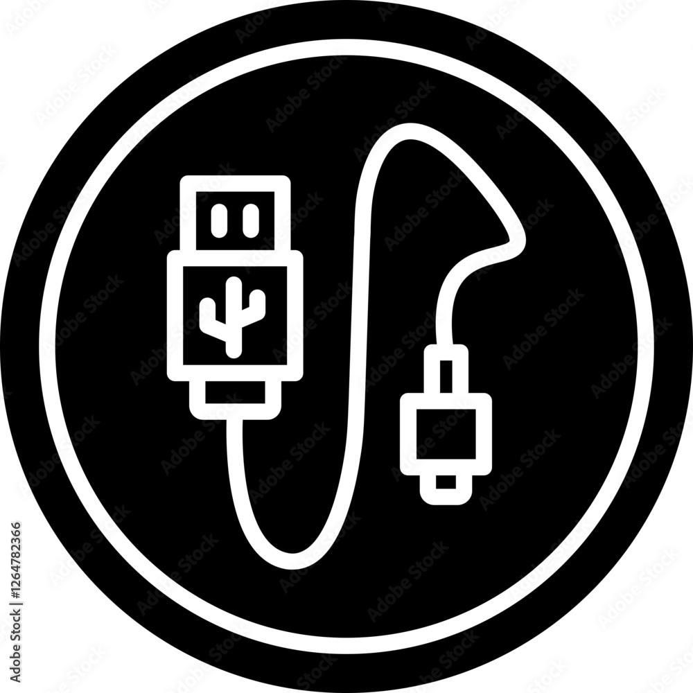 Usb Connection Icon Usb Connection Icon