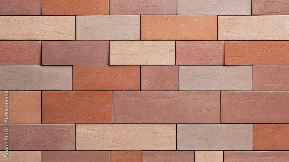 Obraz premium Multicolored Brick Wall Texture Background