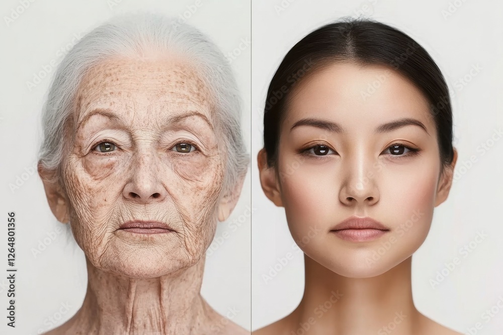 Youthful Skin vs. Aging Skin: A Stunning Comparison