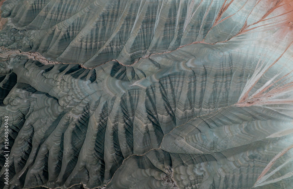 Aerial view of Ankara, Nallıhan Bird Paradise.