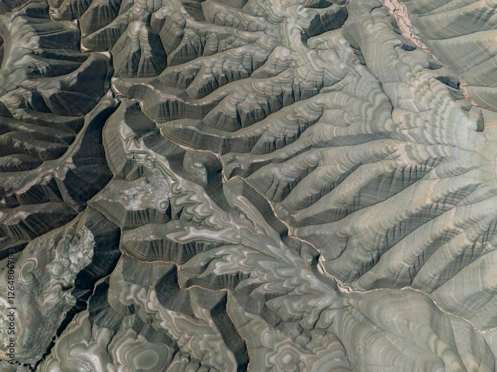 Aerial view of Ankara, Nallıhan Bird Paradise.