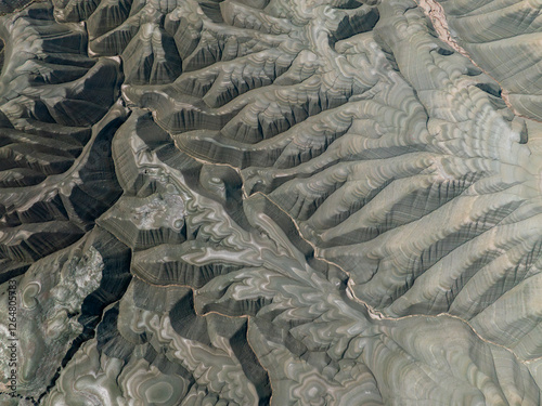 Aerial view of Ankara, Nallıhan Bird Paradise.