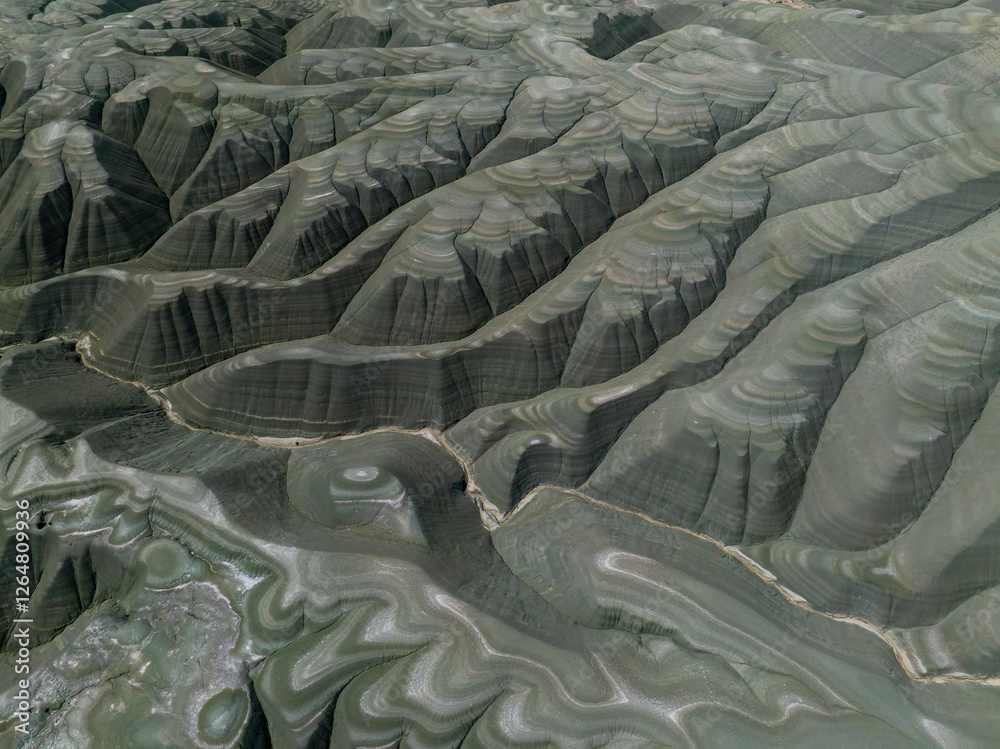 Aerial view of Ankara, Nallıhan Bird Paradise.
