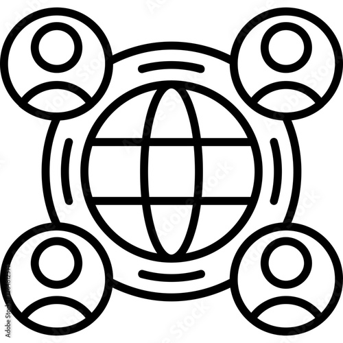 Global Network Icon