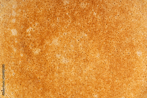 Wallpaper Mural Background made of top view of buttery brown texture of homemade sweet thin french crepe dish made of unleavened batter cooked on a frying pan traditionally served as dessert snack for breakfast Torontodigital.ca