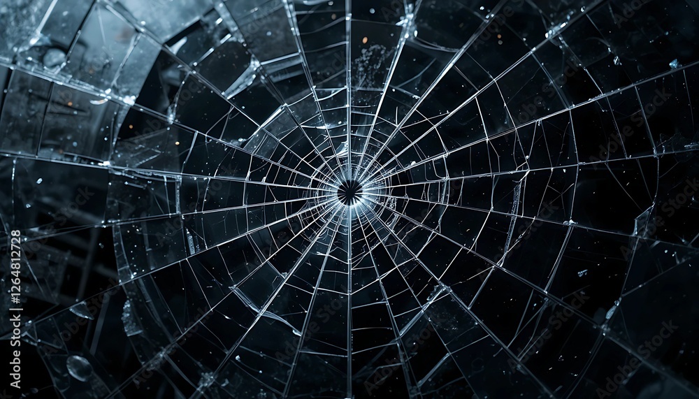 Obraz premium broken glass broken glass