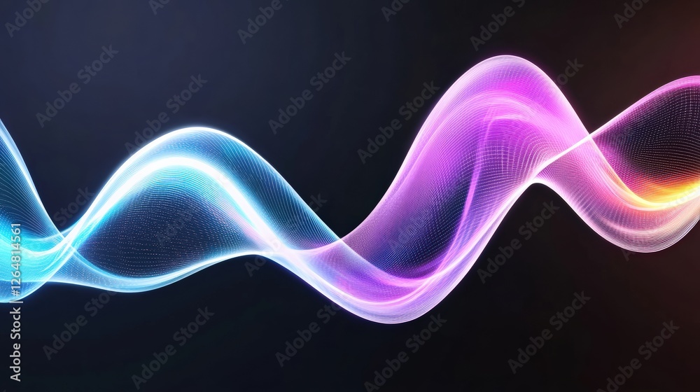 Flowing light waves digital realm abstract artwork surreal environment artistic perspective captivating concept Flowing light waves digital realm abstract artwork surreal environment artistic perspective captivating concept