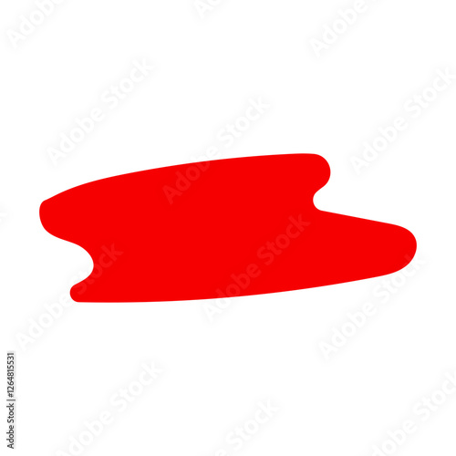 abstract blobs red for background