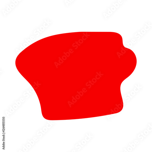 abstract blobs red for background