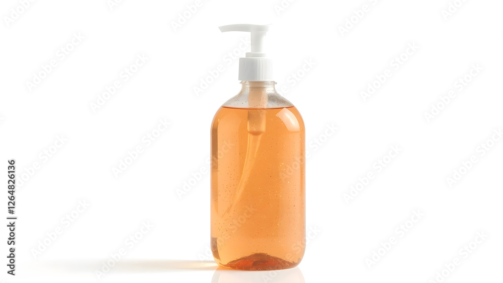 liquid soap in bottle isolated on a transparent or white background liquid soap in bottle isolated on a transparent or white background