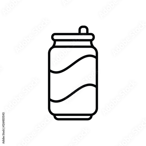 Soda vector icon stock ilustration