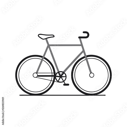bicycle icon vector illustration