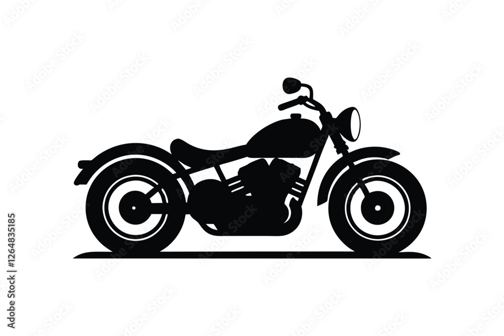 Obraz premium motorcycle vector illustration