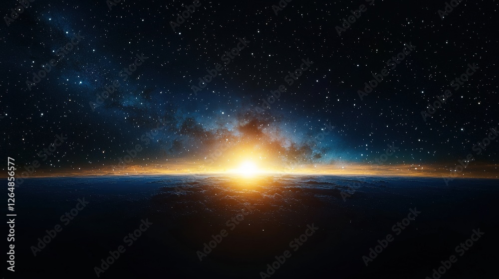 A breathtaking view of the earth from space showcasing the planets curvature and vibrant atmosphere A breathtaking view of the earth from space showcasing the planets curvature and vibrant atmosphere