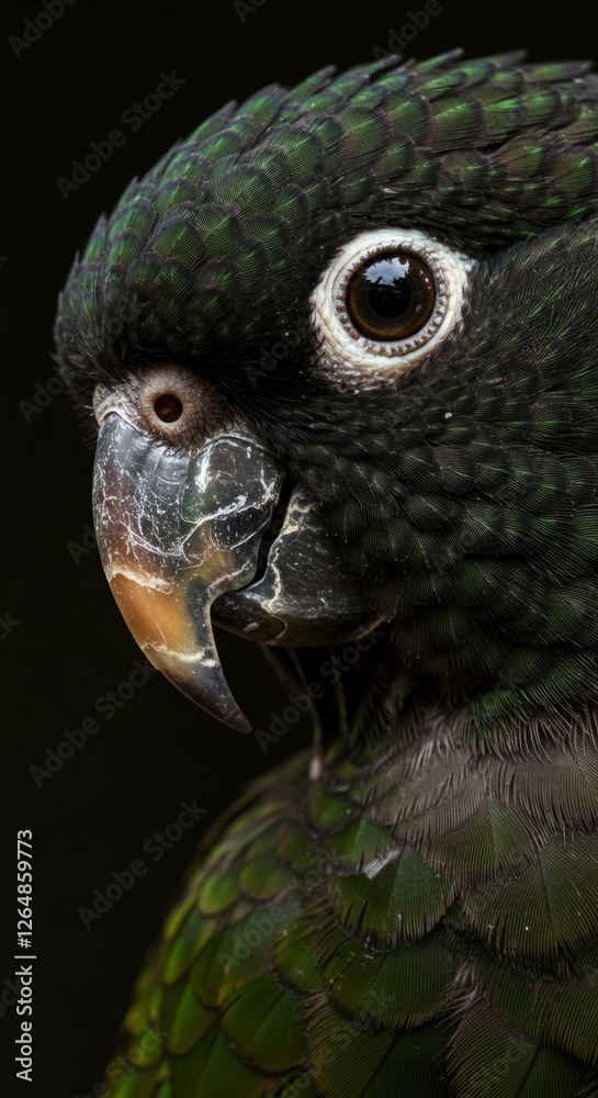 Fototapeta premium The Gaze of a Parrot