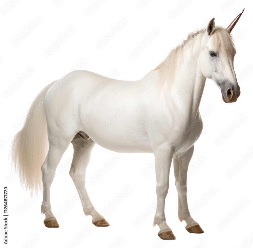 PNG White unicorn stallion animal mammal. PNG White unicorn stallion animal mammal.