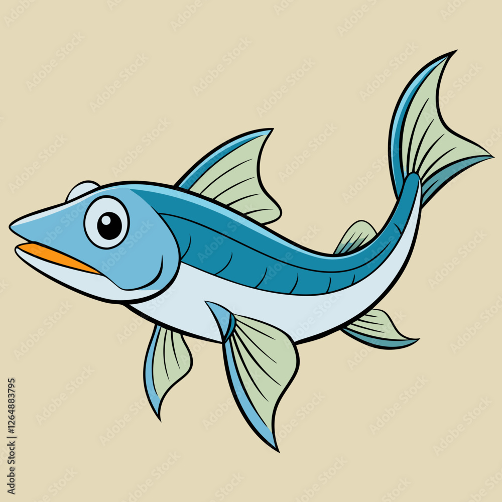 Fototapeta premium fish vector illustration