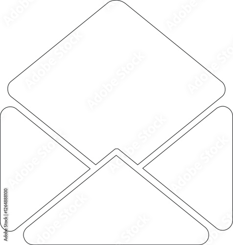 Premium Mail & Email Vector Icons – Thin Line Style with Editable Stroke for Seamless Integration
